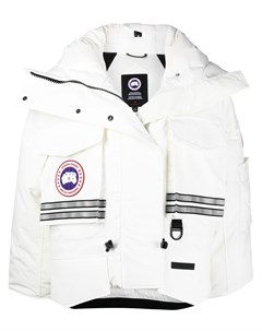 Укороченная куртка Snow Mantra из коллаборации с Angel Chen Canada goose