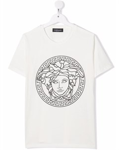 Футболка с принтом Medusa Versace kids