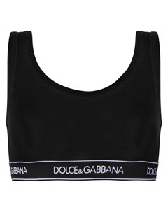 Бюстгальтер с логотипом Dolce&gabbana