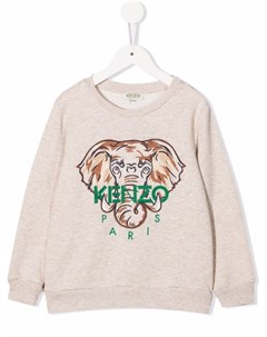 Толстовка с вышивкой Elephant Kenzo kids