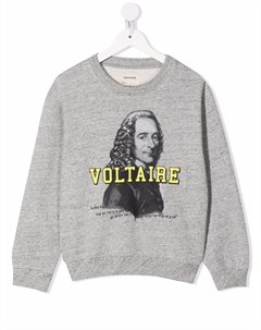 Толстовка с принтом Zadig & voltaire kids