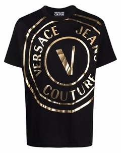 Футболка с логотипом Versace jeans couture