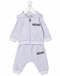 Спортивный костюм с вышитым логотипом Moschino kids