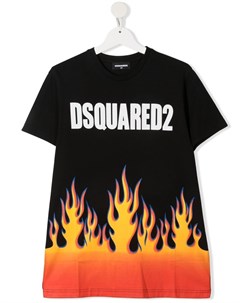 Футболка с логотипом Dsquared2 kids