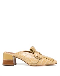 Мюли Multi Logo Kiltie Tory burch