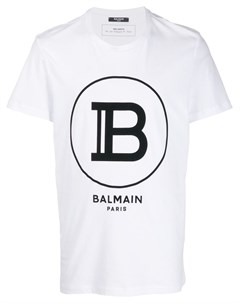 Футболка с логотипом Balmain