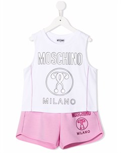 Спортивный костюм с логотипом Moschino kids