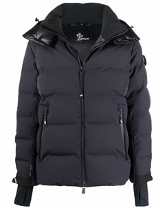 Пуховик с нашивкой логотипом Moncler grenoble