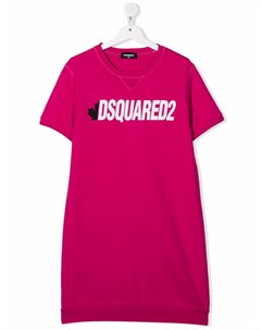 Платье футболка с логотипом Dsquared2 kids