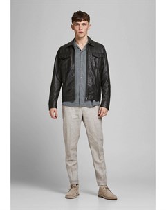 Куртка кожаная Jack & jones