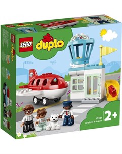 Конструктор DUPLO Самолет и аэропорт 10961 Lego