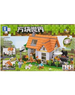 Конструктор Zhe Gao Майнкрафт Летний особняк QL0554 Lepin