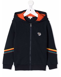 Худи на молнии с логотипом Paul smith junior