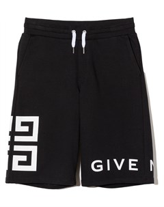 Спортивные шорты с логотипом Givenchy kids