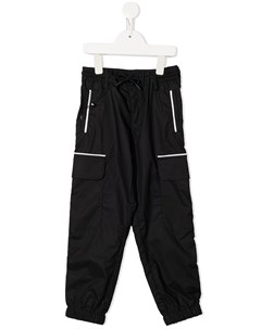 Зауженные спортивные брюки Emporio armani kids