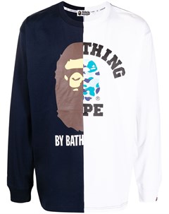 Футболка в технике пэчворк A bathing ape®