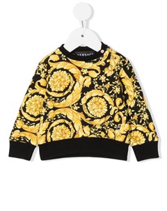 Толстовка с принтом Barocco Versace kids