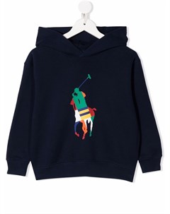 Худи с логотипом Pony Ralph lauren kids