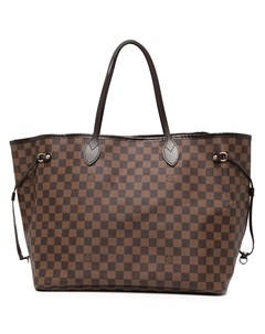 Сумка Damier Ebene Neverfull GM 2012 го года Louis vuitton