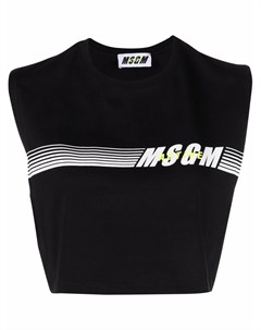 Топ Active с логотипом Msgm