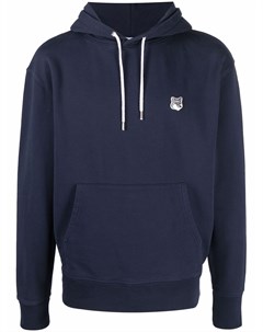 Худи с нашивкой Maison kitsune