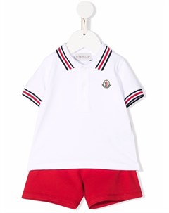 Спортивный костюм с нашивкой логотипом Moncler enfant