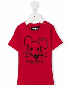 Футболка Mouse с логотипом Dsquared2 kids