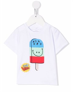 Футболка Popsicle с короткими рукавами Stella mccartney kids