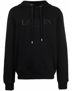 Худи с вышитым логотипом Lanvin