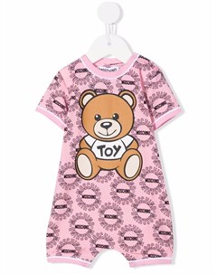 Шорты Teddy Bear с логотипом Moschino kids