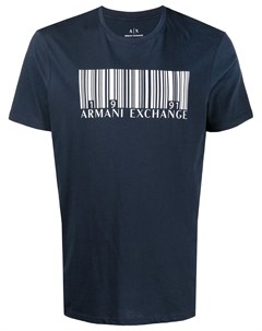 Футболка с логотипом Armani exchange