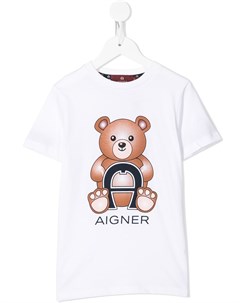 Футболка с принтом Aigner kids