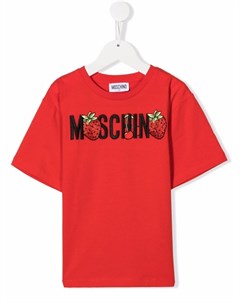 Декорированная футболка Moschino kids