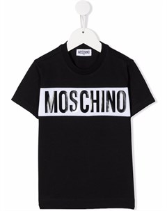 Футболка с логотипом Moschino kids