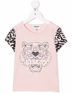 Футболка с принтом Tiger Kenzo kids