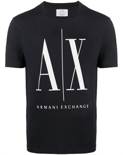 Футболка с логотипом Armani exchange