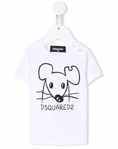 Футболка Mouse с логотипом Dsquared2 kids