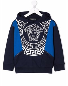 Худи с узором Medusa Versace kids