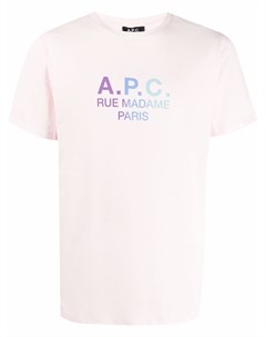 Футболка с логотипом A.p.c.