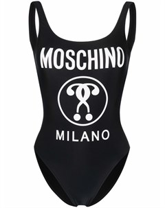 Купальник с логотипом Moschino