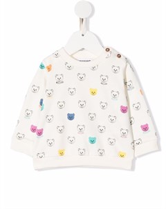 Толстовка Teddy Bear с монограммой Moschino kids