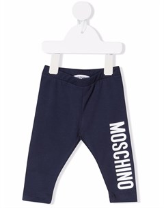 Легинсы с логотипом Moschino kids