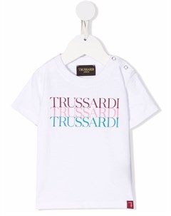 Футболка с логотипом Trussardi junior