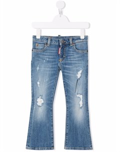 Расклешенный джинсы Dsquared2 kids