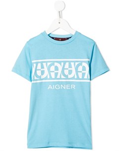 Футболка с логотипом Aigner kids