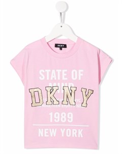 Футболка с логотипом Dkny kids