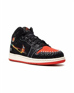 Кроссовки Air Jordan 1 Mid SE SIEMPRE Familia Jordan kids