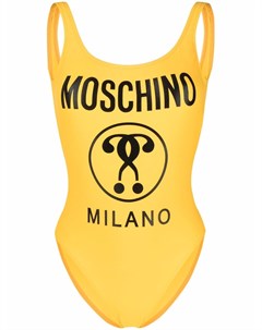 Купальник с логотипом Moschino