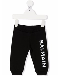 Спортивные брюки с логотипом Balmain kids