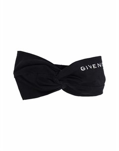 Повязка на голову с бантом и логотипом Givenchy kids